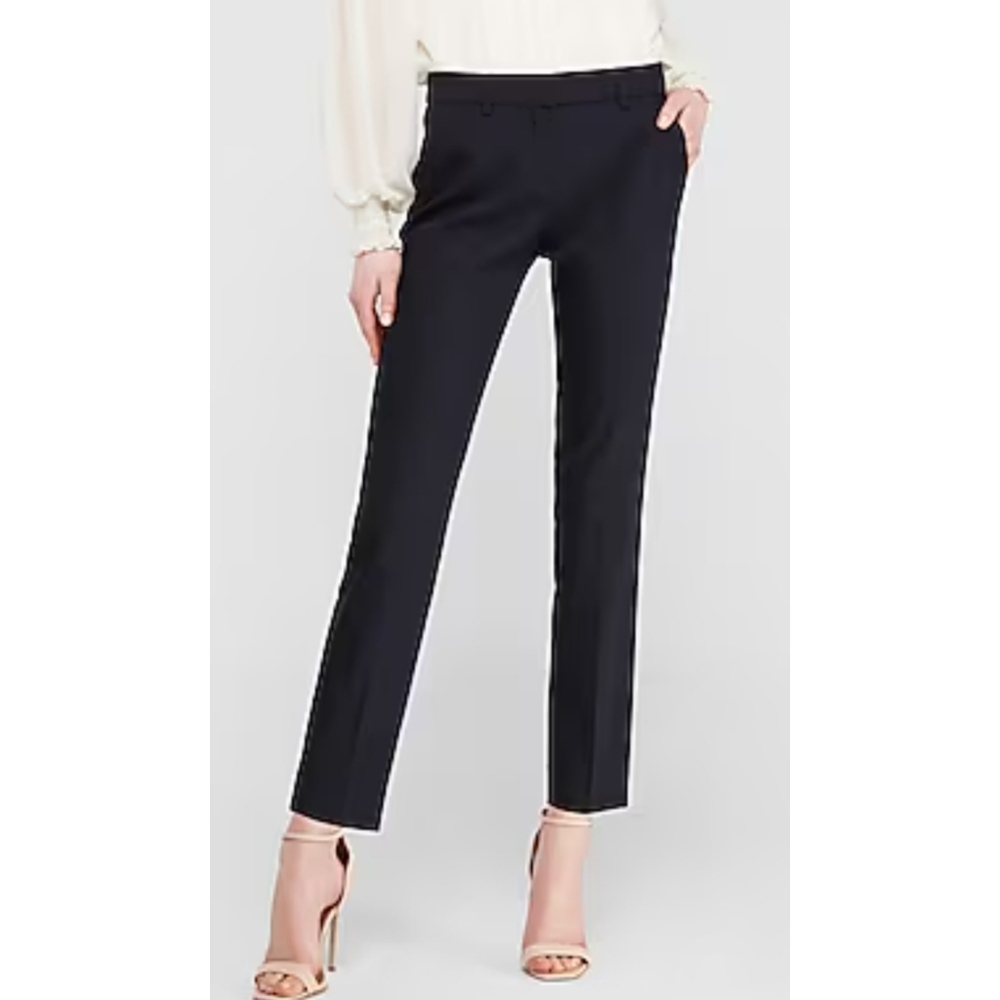 Express Elegant Black Women's Pants Columnists Pants Size 4 All Black